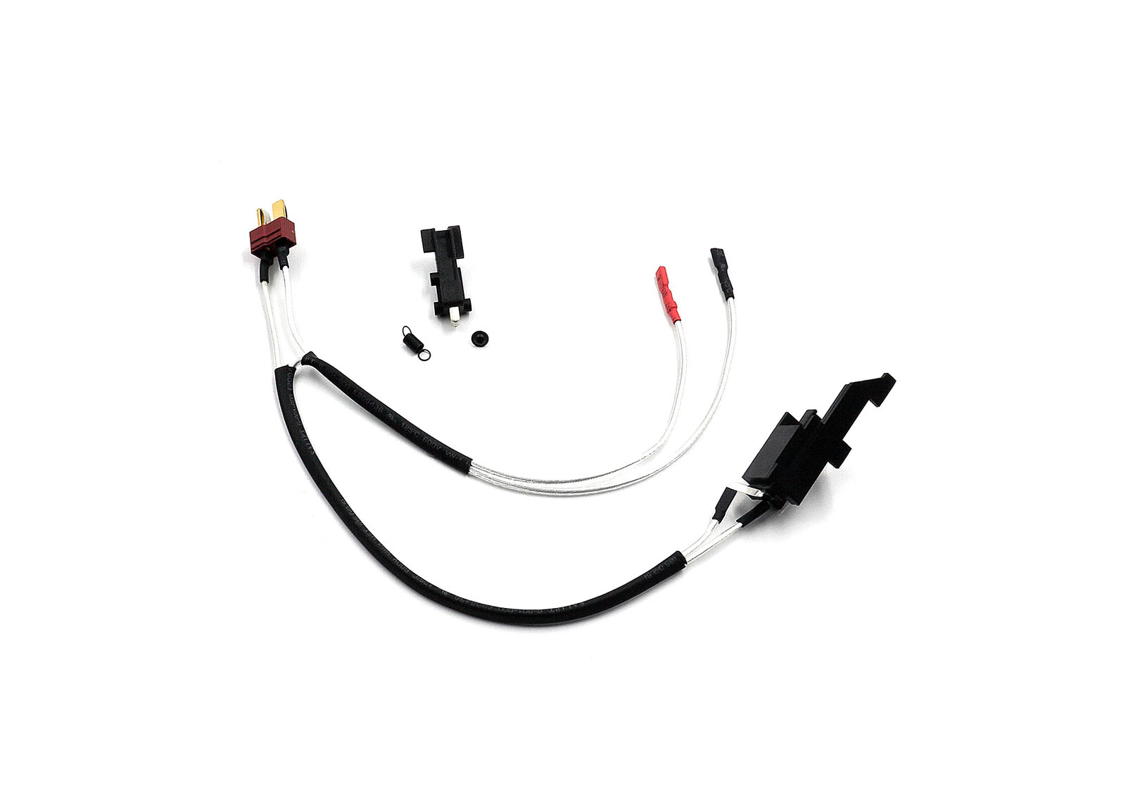 Quantum Low resistance Wire Set for AK47S series (Front) with Silver-plated cord and Ultra Plug - Modify Airsoft parts