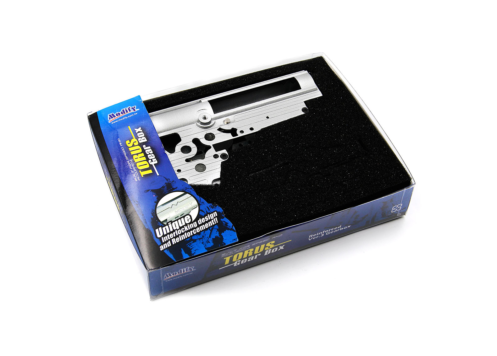 Torus Reinforced Version 3 Gearbox (8mm) - Modify Airsoft parts