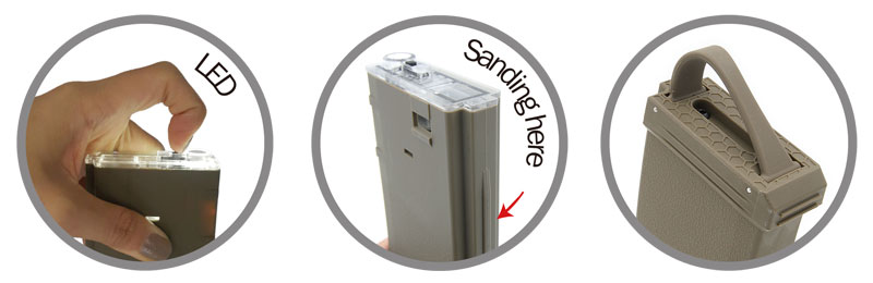 Modify Bhive 150 Mid-cap LED Magazine